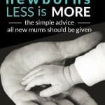 Adult hand holding a baby hand