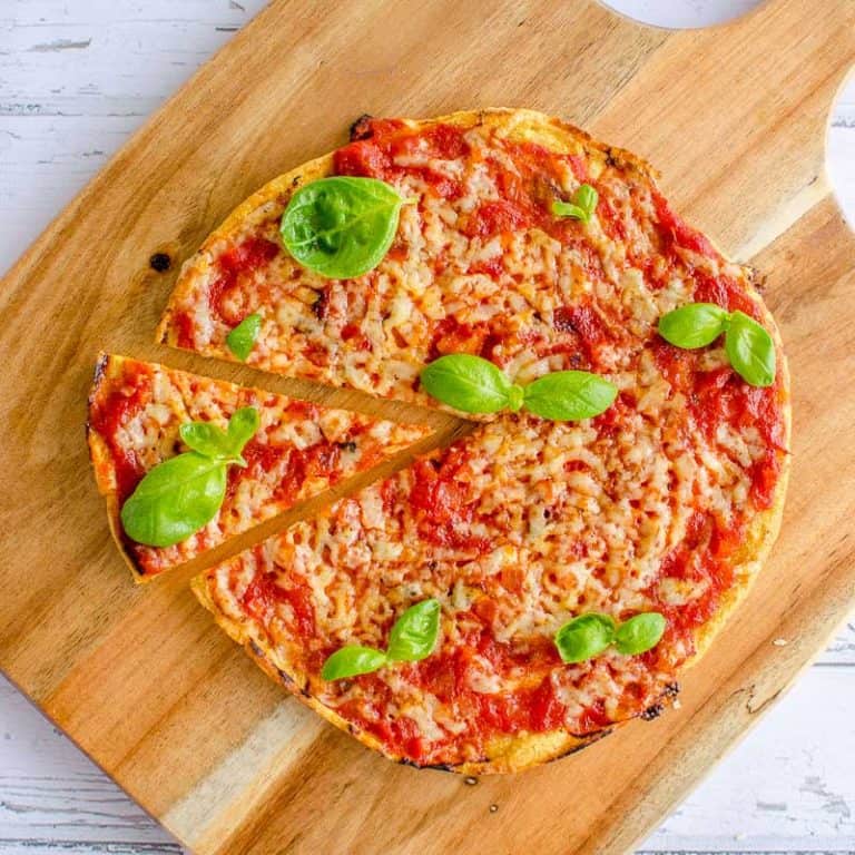 Five minute gluten free chickpea pizza base, An easy healthy pizza crust recipe, great idea for kids