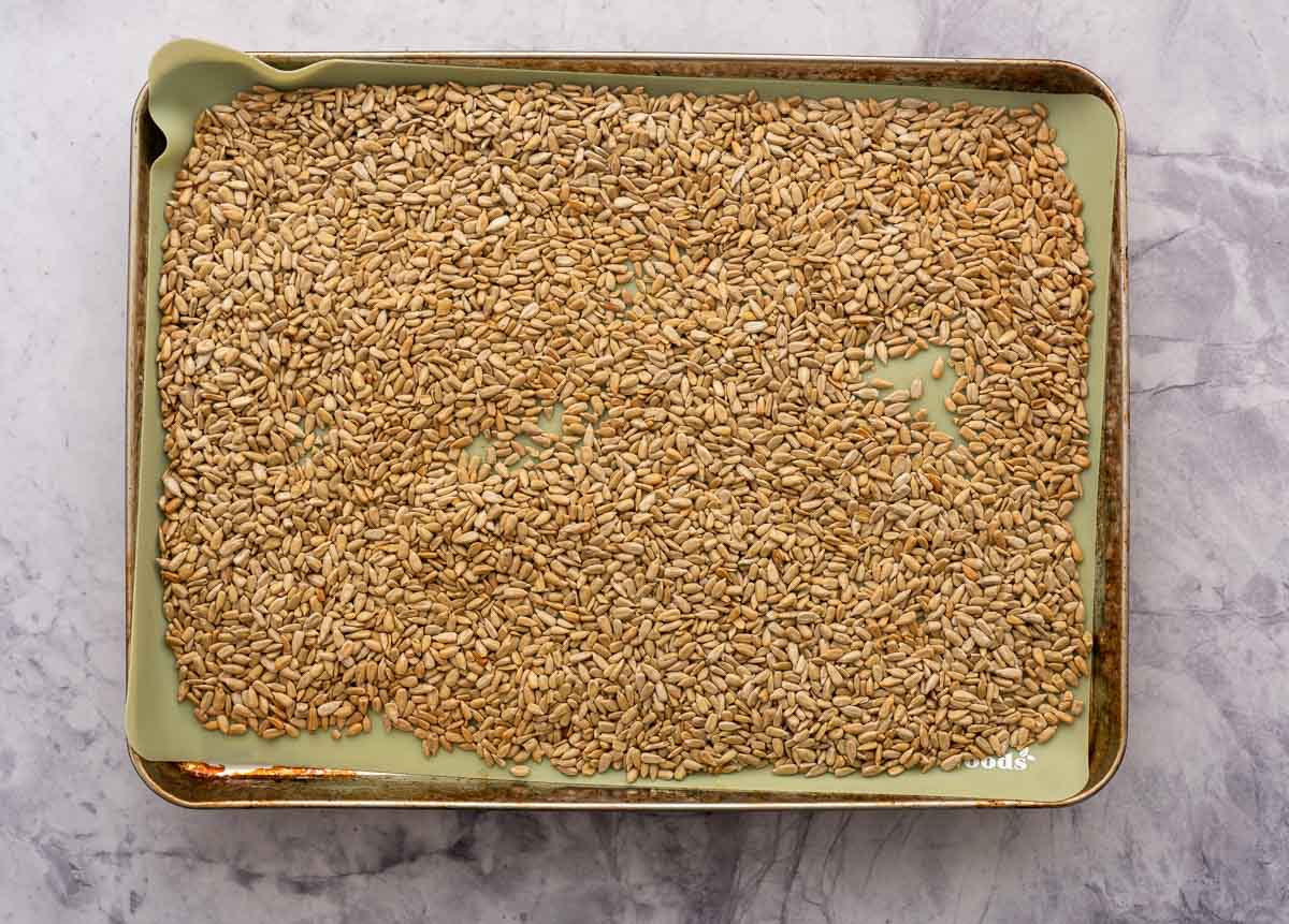 Sunflower seeds roasted