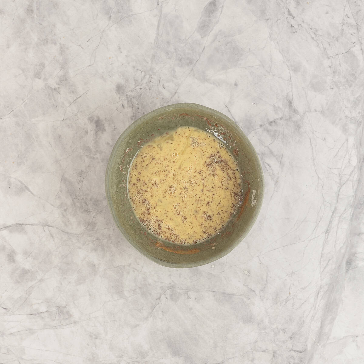 Banana fresh toast batter ready to use.